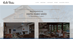 Desktop Screenshot of hotelcabovidio.com